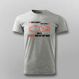 She's Beauty She's Grace She'll Kick You In The Face T-shirt For Men