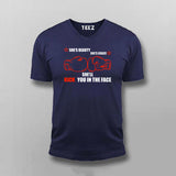 She's Beauty She's Grace She'll Kick You In The Face T-shirt For Men