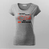 She's Beauty She's Grace She'll Kick You In The Face T-Shirt For Women