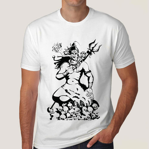Shiva smoking marijuana t-shirt india