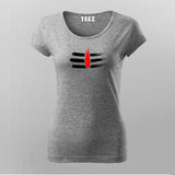Shiva Tilak T-Shirt For Women