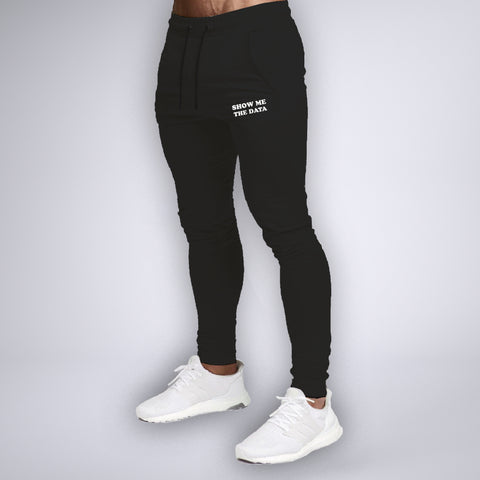 Show Me The Data Jogger Track Pants With Zip for Men Online India 
