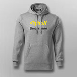 Silence Is Golden Funny Programming T-shirts For Men