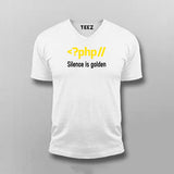 Silence Is Golden Funny Programming T-shirts For Men
