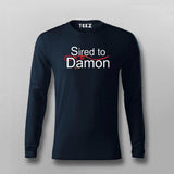 Sired To Damon T-Shirt For Men