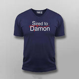Sired To Damon T-Shirt For Men