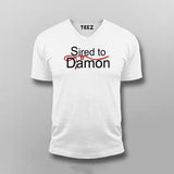 Sired To Damon T-Shirt For Men