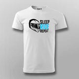 Sleep Ride Repeat T-Shirt For Men
