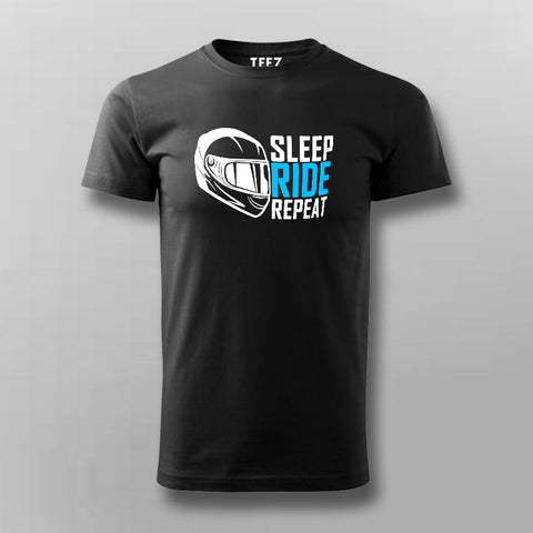 Sleep Ride Repeat T-Shirt For Men Online India