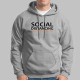 If You Can Read This You Are Too Close Social Distancing Hoodies For Men