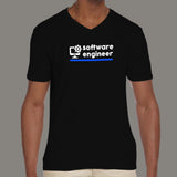 Software Engineer V Neck T-Shirt For Men india