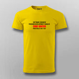 Software Engineer T-shirt For Men