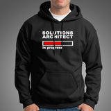 Solutions Architect In Progress Hoodies For Men Online India