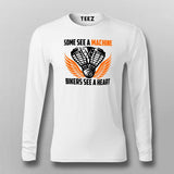 Men's Biker Fullsleeve T-Shirt Online India
