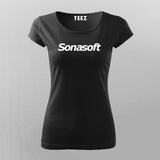 Sonasoft Technologies T-Shirt For Women