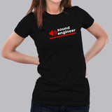 Sound Engineer T-Shirt For Women online india