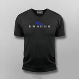 Spacex Dragon V-neck T-shirt For Men Online India