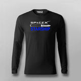 Spacex Starship  T-shirt For Men