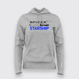 Spacex Starship T-Shirt For Women Online India
