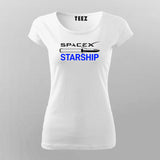 Spacex Starship T-Shirt For Women Online Teez