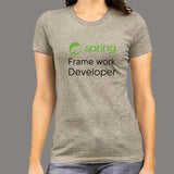 Spring Framework Developer Women’s Profession T-Shirt
