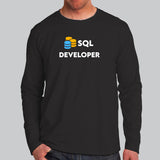 SQL Developer Men's Profession Full Sleeve Online India