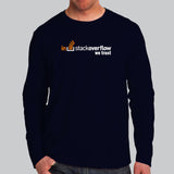 In Stack Overflow We Trust T-Shirt For Men
