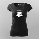 Stay Fresh Ice Funny   T-Shirt For Women
