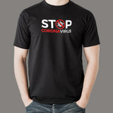 Stop Corona Virus T-Shirt India