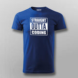 Straight Outta Coding T-Shirt - Freshly Compiled