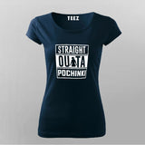 Straight Outta Pochinki T-Shirt For Women