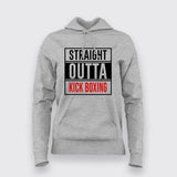 Straight outta kick boxing T-Shirt For Women