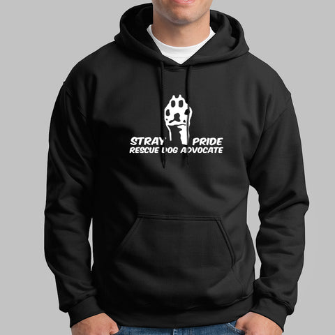 Stray Pride Rescue Dog Advocate Hoodies For Men Online India