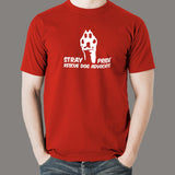 Stray Pride Rescue Dog Advocate T-Shirt For Men