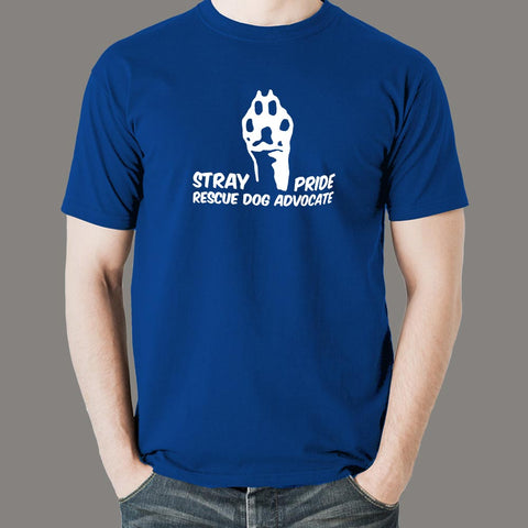 Stray Pride Rescue Dog Advocate T-Shirt For Men Online India
