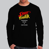 Street Fighter Retro Gaming Full Sleeve T-Shirt For Men India