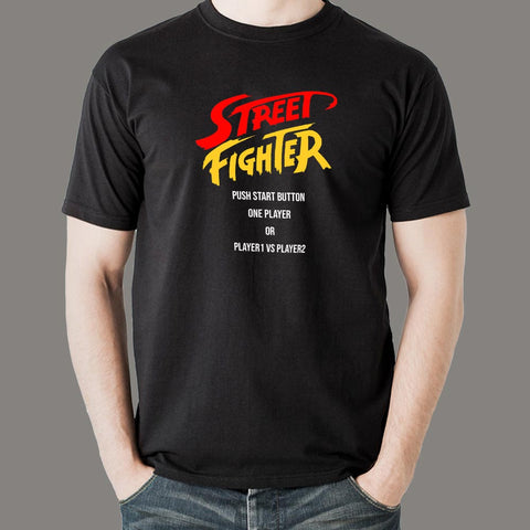 Street Fighter Gaming T-Shirt For Men Online India