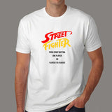 Street Fighter Retro Gaming T-Shirt For Men