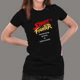 Street Fighter Retro Gaming T-Shirt For Women Online India