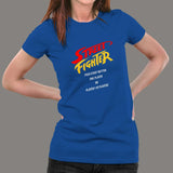 Street Fighter Retro Gaming T-Shirt For Women