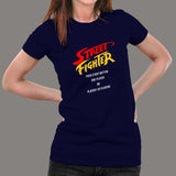 Street Fighter Retro Gaming T-Shirt For Women India