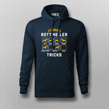 Stubborn Rottweiler Dog Tricks Funny Dog Hoodies For Men