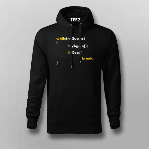 Success Algorithm Coding Hoodies For Men Online India