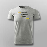 Success Algorithm Coding T-shirt For Men