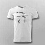 Sudo Make Me Popcorn Funny Coding T-shirt For Men