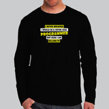 Super Cool Programmer Full Sleeve T-Shirt For Men Online India