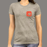 Swift Programming Language Logo T-Shirt For Women online india