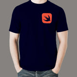 Swift Programming Language Logo T-Shirt For Men