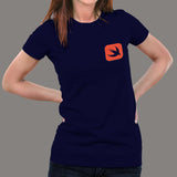 Swift Programming Language Logo T-Shirt For Women