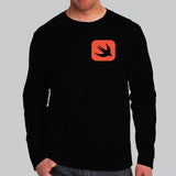 Swift Programming Language Logo Full Sleeve For Men Online India